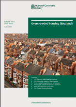 Overcrowded housing (England): (Briefing Paper Number CBP1013)